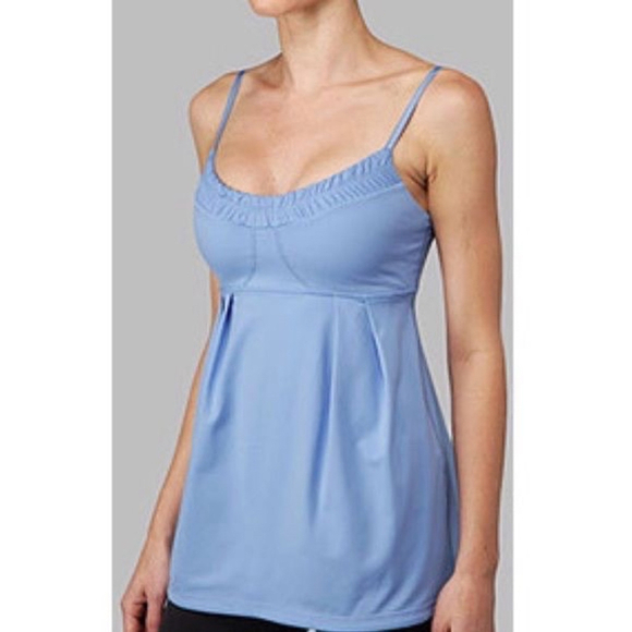 Women's Lululemon Yogi Dance Tank Top Size 6 baby Blue - Picture 1 of 6